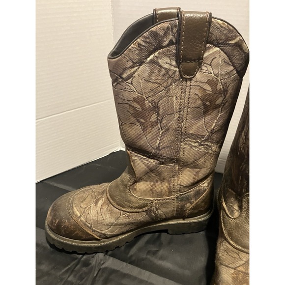Game Winner Other - Game Winner Pull On Mens Hunting Camo Waterproof Boots US Size 8.9 Mid Calf